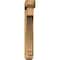 Ekena Millwork Imperial Craftsman Rough Sawn Bracket w/ Offset Brace, Western Red Cedar, 6"W x 32"D x 38"H BKT0604X32X38IMP04RWR - alternate 4